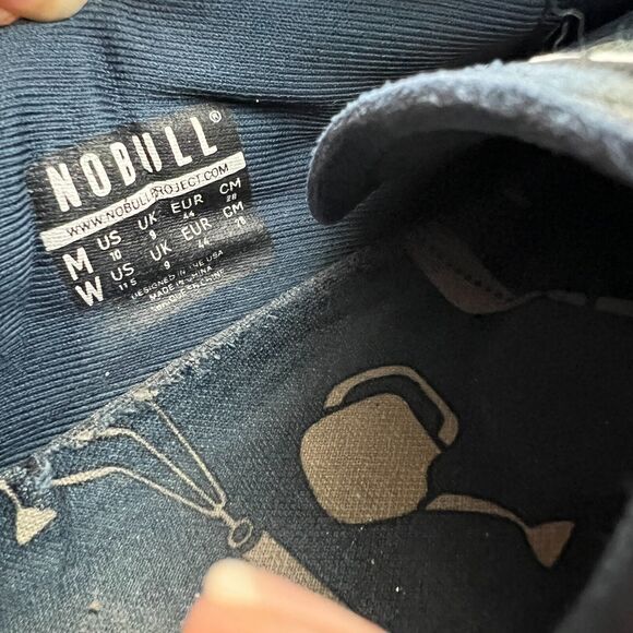 NOBULL Dark Floral Gum Trainers Blue US Size Mens 10 / Womens 11.5 - Picture 12 of 12